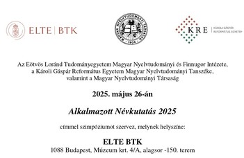 Alkalmazott Névkutatás 2026